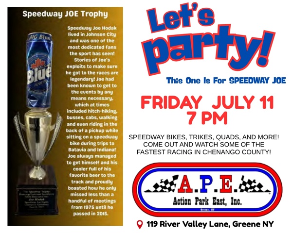 025 Speedway Joe Cup Action Park