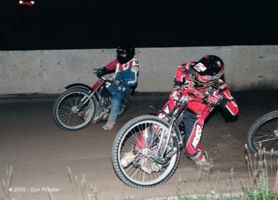 Left: John 'Crash' Dmytrow, Right: Gary Hesmer