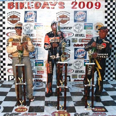 2008 Long Track Podium