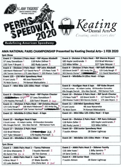 Perris Program Feb 2, 2020