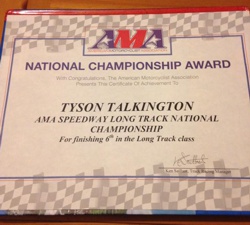 2012 Tyson Talkington