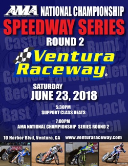 2018 AMA Speedway National Championship Flyer